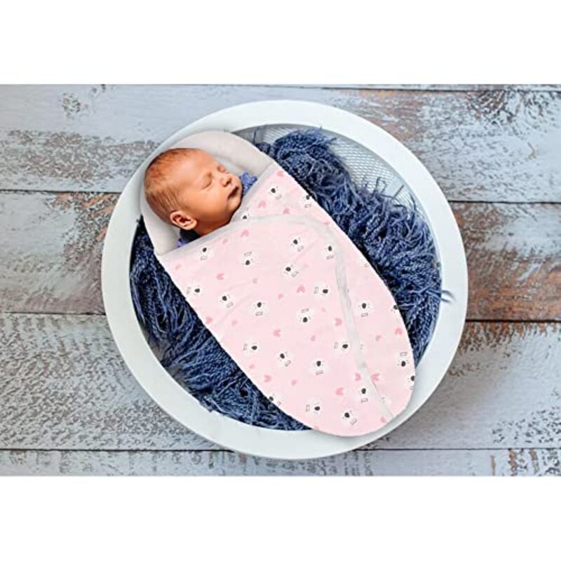 Margoun Baby Stroller Wraps Toddler Blanket Sleeping Bags for Newborn Baby, Pink