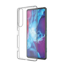 Margoun Sony Xperia 1 iv TPU Shock-Absorption Flexible Mobile Phone Case Cover, Clear