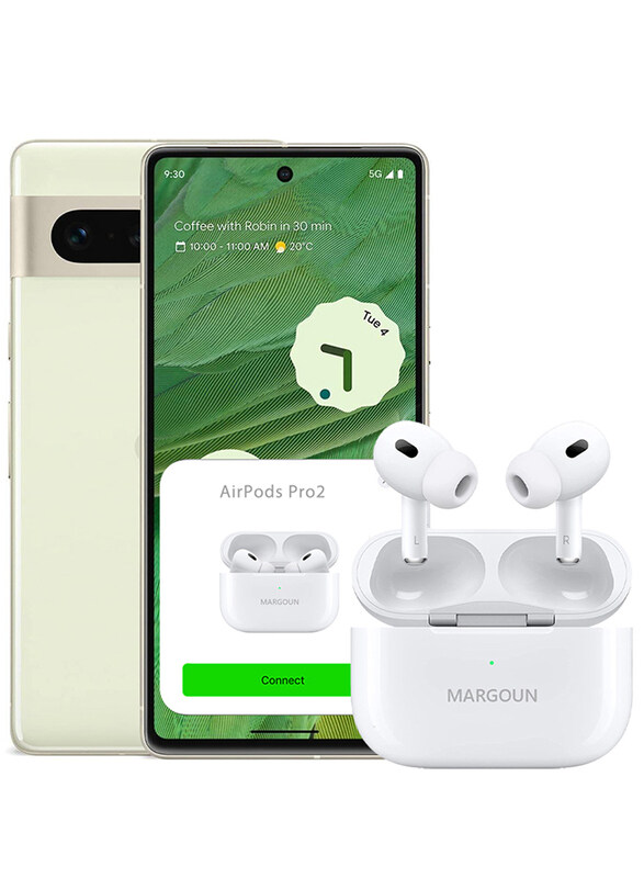 

MARGOUN Google Pixel 7 Bluetooth Headphones with Charging Case Wireless Earbuds Pro 2 Bluetooth Sport In-Ear Headphones Hi-Fi Stereo Sound Noise Reduc