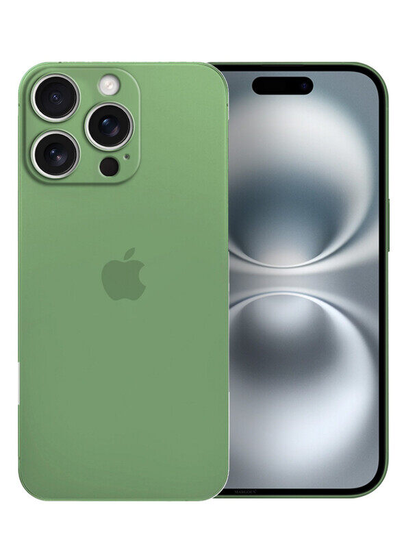 

MARGOUN for iPhone 16 Pro Max Case Cover Air Skin Series Back Cover Sturdy Durable Thin Case Drop Protection Cover Clear / Green