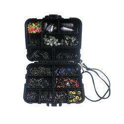 Margoun Complete Fishing Equipment and Fishing Accessories Kit Suitable for Freshwater & Saltwater Fishing, 251 Pieces, Multicolour