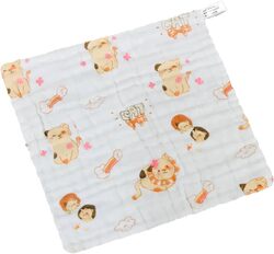 MARGOUN Baby Muslin Washcloths Soft Face Cloths for Newborn 30 * 30 cm, Absorbent Bath Face Towels, Baby Wipes, Burp Cloths or Face Towels (A04)