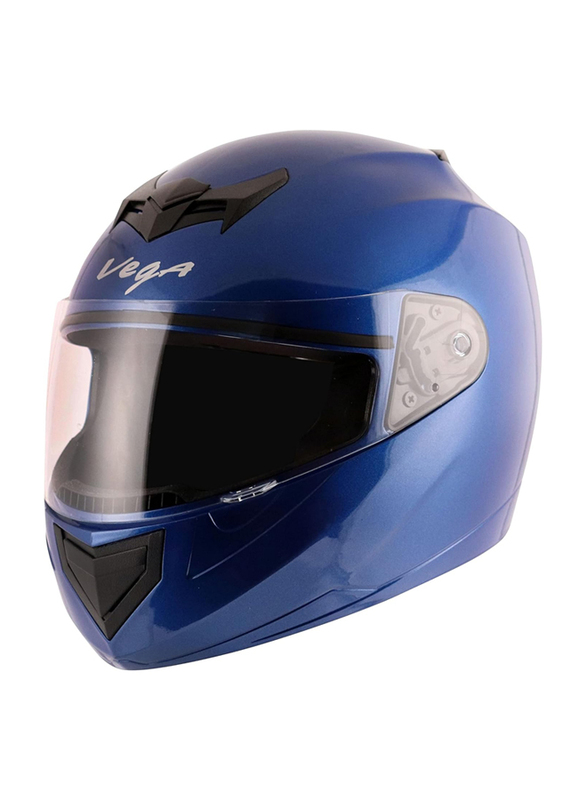 Vega Edge DX-E Full Face Helmet, Large, Blue