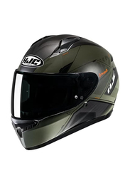 HJC C10 Inka MC7SF Full Face Helmet, Large, C10-INKA-MC7SF-L, Black