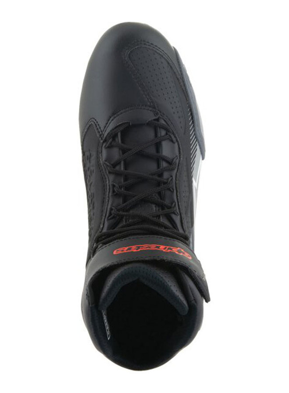 Alpinestars Faster-3 Shoes, 45.5 EU, Black/Red