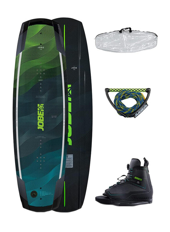 

Jobe Vanity Wakeboard 141 & Maze Bindings Package, Blue/Black
