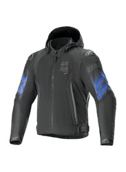 Alpinestars Zaca Air Venom WP Jacket, Black/Blue, Large