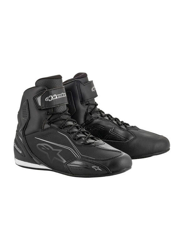 

Alpinestars Stella Faster-3 Motorcycle Boots, Black/ Silver, Size 8