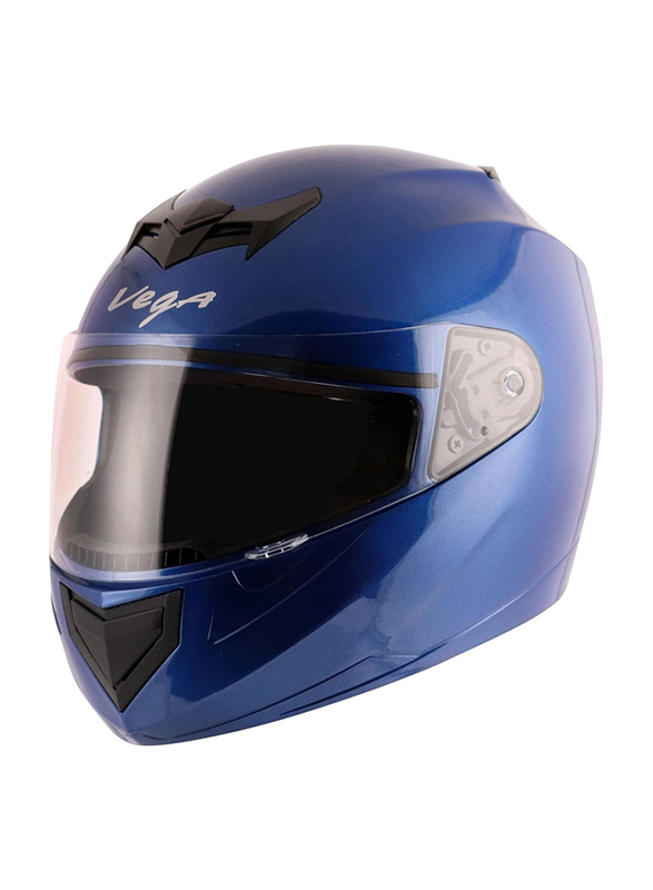 Vega Edge DX-E Full Face Helmet, Medium, Blue