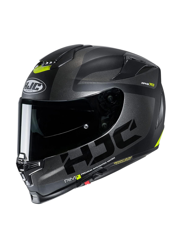 HJC RPHA70 Balius Motorcycle Helmet, Large, Black