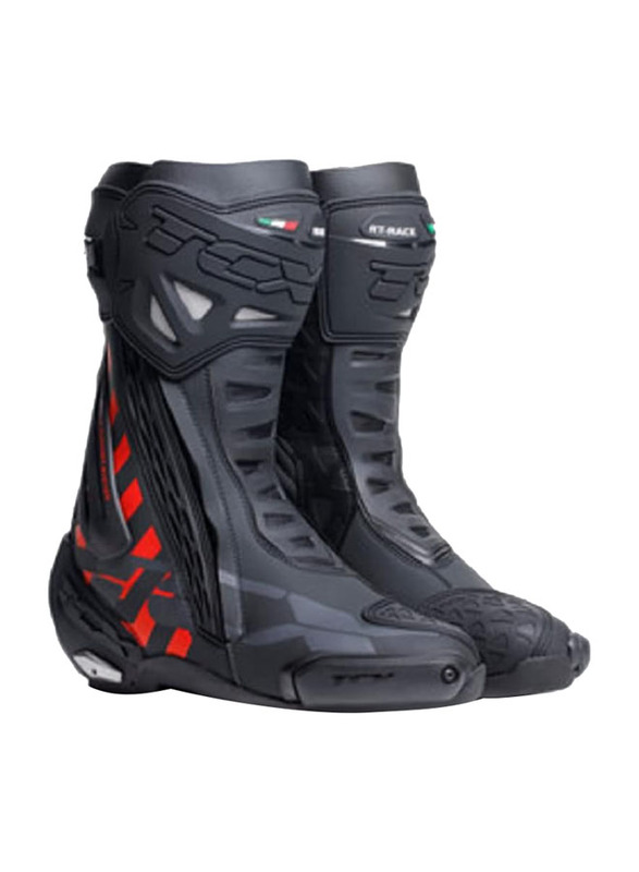 TCX RT-Race Boot, Black/Red, Size 43