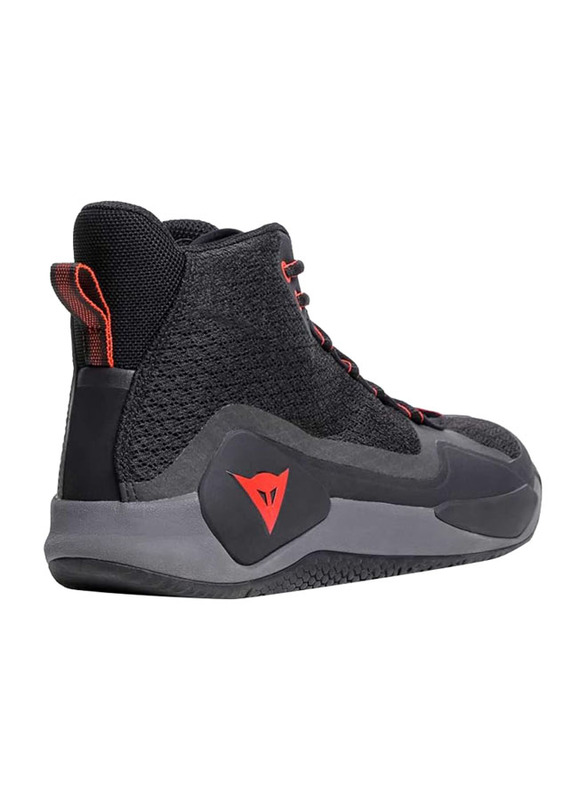 Dainese Atipica Air 2 Shoes, Size 43, Black/Fluo Red