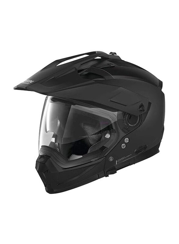 

Nolan Classic N-Com Flat Helmet, Medium, N70-2 X, Black