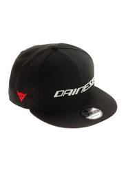 Dainese 9 Fifty Wool Snapback Capfor Unisex, One Size, Black