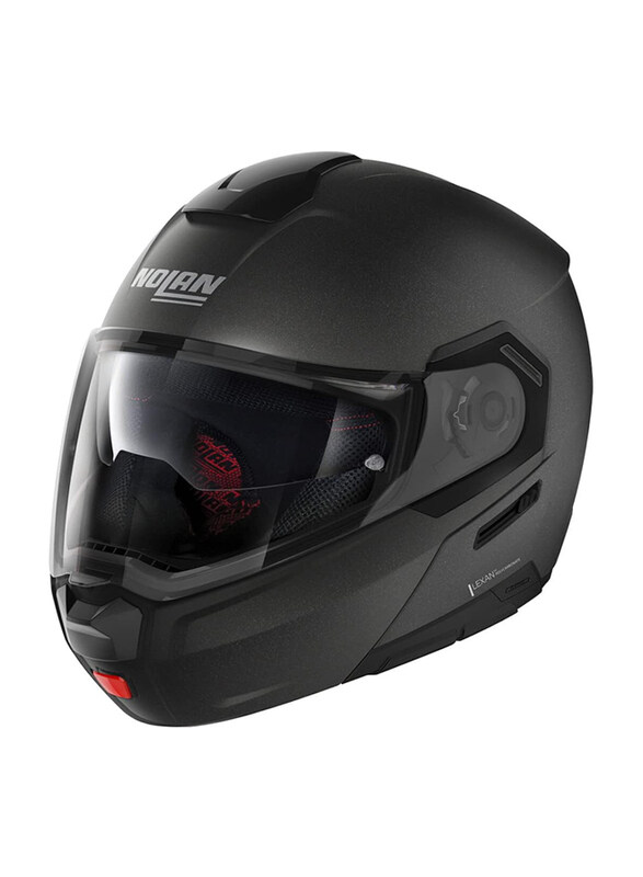 

Nolan N90-3 Special N-Com 009 Flip-Up Motorcycle Helmet, Medium, Black Graphite