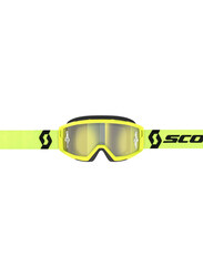 Scott Primal Yellow Chrome Works Goggle, Yellow/Black