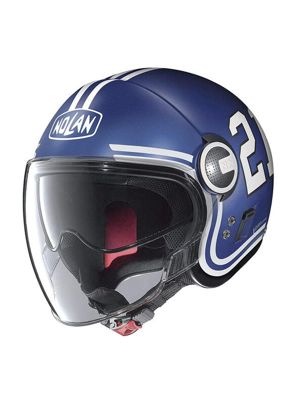 

Nolan N21 Visor Quaterback Helmet, Large, Blue/White