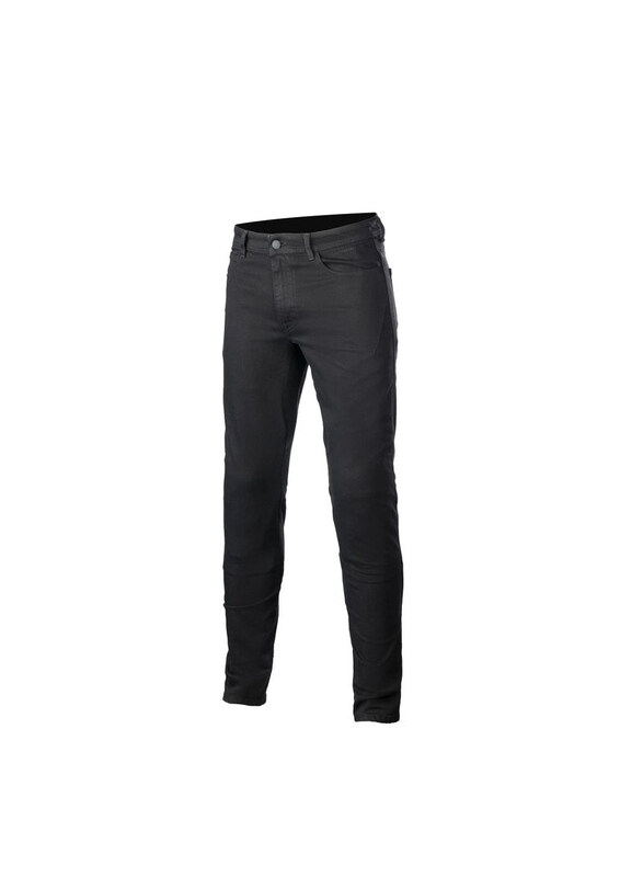 

Alpinestars Argon Slim-Fit Denim Jeans for Men, 36/34, Black