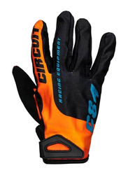 Circuit Cross-Enduro Gloves Reflex 2022, Small, Blue/Orange/Black