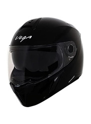 Vega Ryker D/V-E Full Face Helmet, Medium, Black