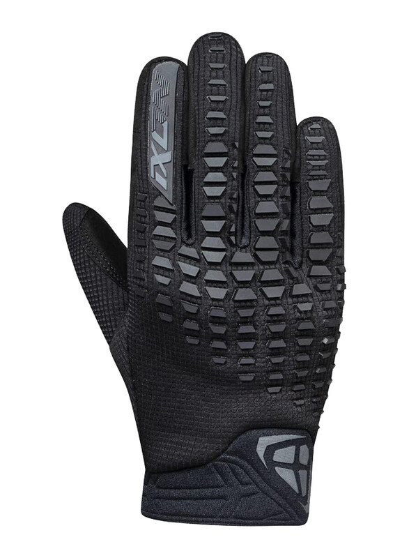 

Ixon Oregon Textile Motorcycle Summer Gloves, Large, Black