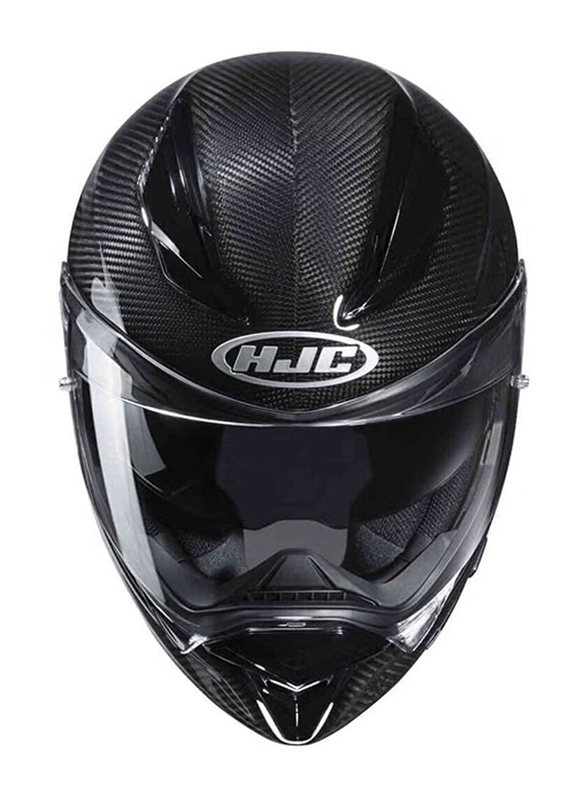 HJC F70 Carbon Solid Helmet, Medium, F70-CAR-SOL-M, Black