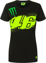 Valentino Rossi Vr46 Monza T-Shirt for Women, Small, Black