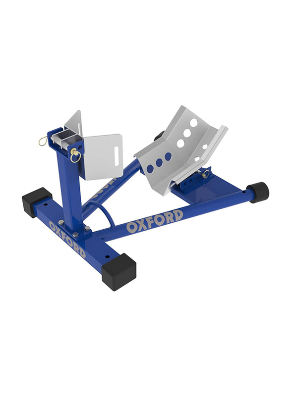 Oxford Front Bike Dock Stand, One Size, OX781, Blue/White