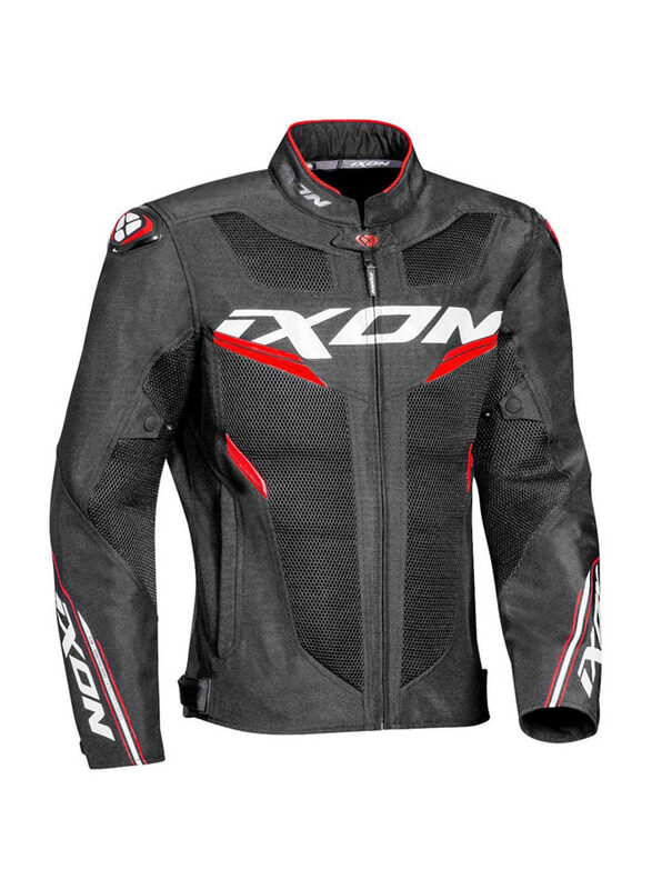 

Ixon Draco Jacket for Motorcycle Riders, Large, Black