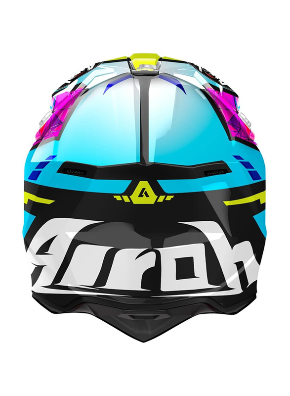 Airoh Wraaap Diamond Gloss Helmet, Small, Multicolour