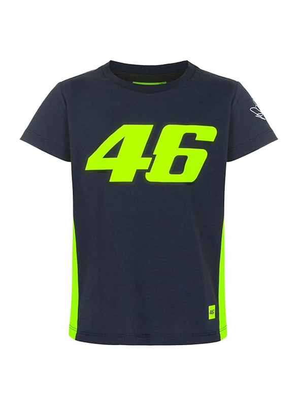 Valentino Rossi VR 46 T-Shirt for Boys, 4 - 5 Years, Blue