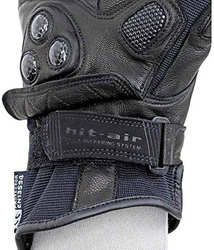 Hit Air G8 Gloves for Motorcycle Riders, Large, Black