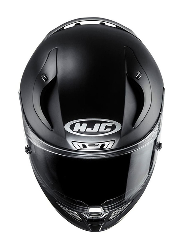 HJC Corporation Rpha 11 Solid Semi Flat Helmet, Black, Large