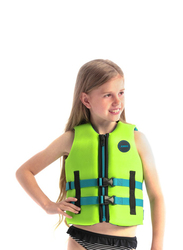 Jobe Neoprene Life Vest for Kids, UK 10, Lime Green