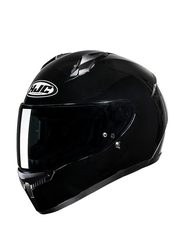 HJC C10 Solid Helmet, Small, C10-SOL-BLK-S, Black