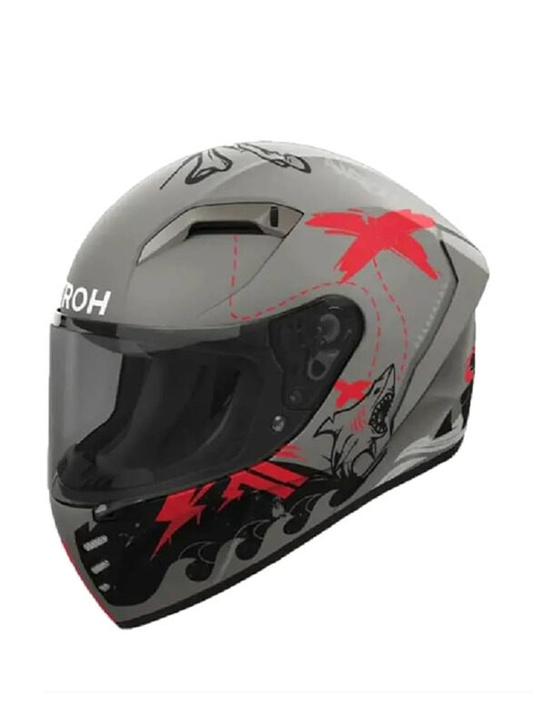 

Airoh Connor Desperado Matt Helmet, Large, Orange