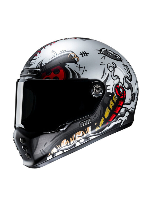 

Hjc V10 Vatt Helmet, Large, Multicolour