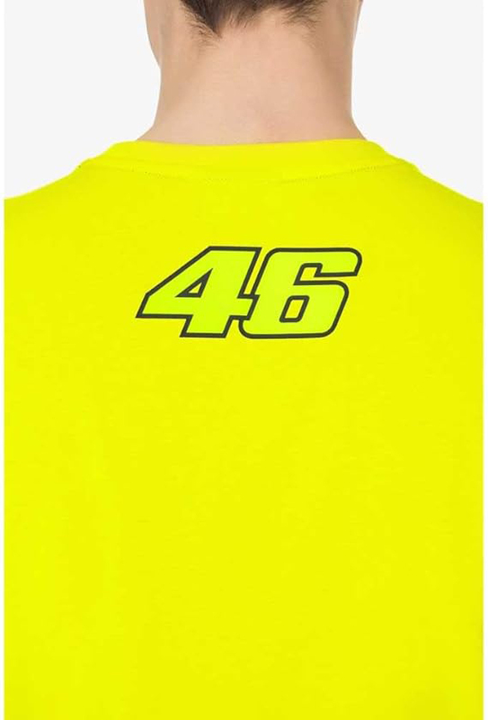 Valentino Rossi VR 46 T-Shirt for Men, XL, Yellow