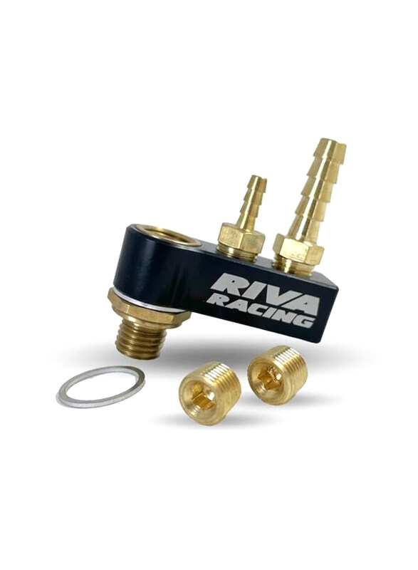 

Riva Yamaha 1.8L SVHO/SHO Vacuum Port Adapter Kit, Gold/Black