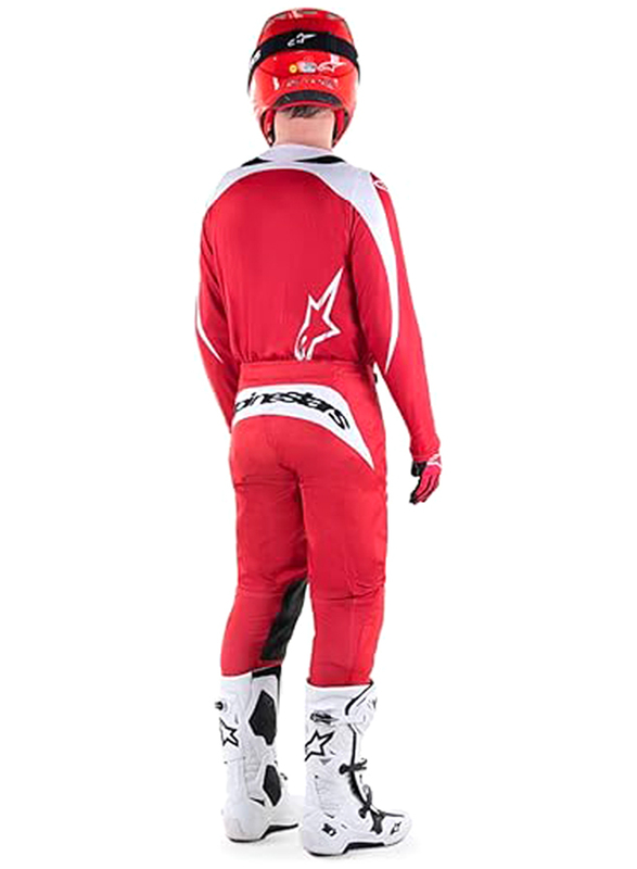 Alpinestars Fluid Narin Jersey, Extra Large, Red/White