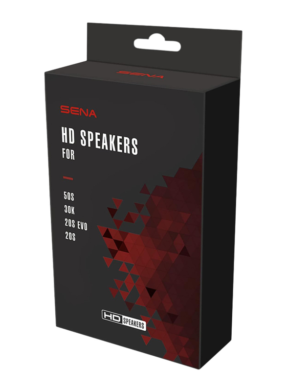 Sena HD Bluetooth Speakers Type for 20S, 20S Evo, 30K, 50S, SC-A0325, Black