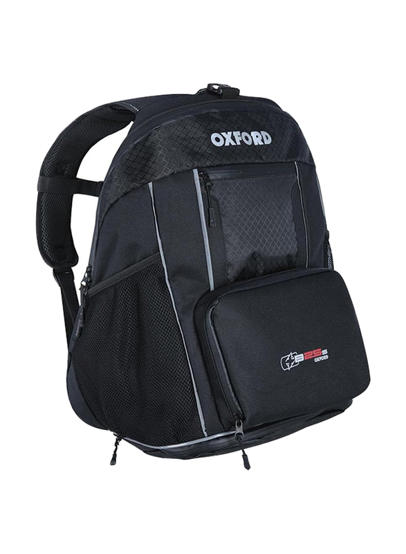 Oxford XB25s Backpack, 25 Ltr, ‎OL859, Black