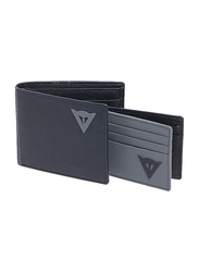 Dainese Super Slim and Minimal Design Leather Wallet, Black