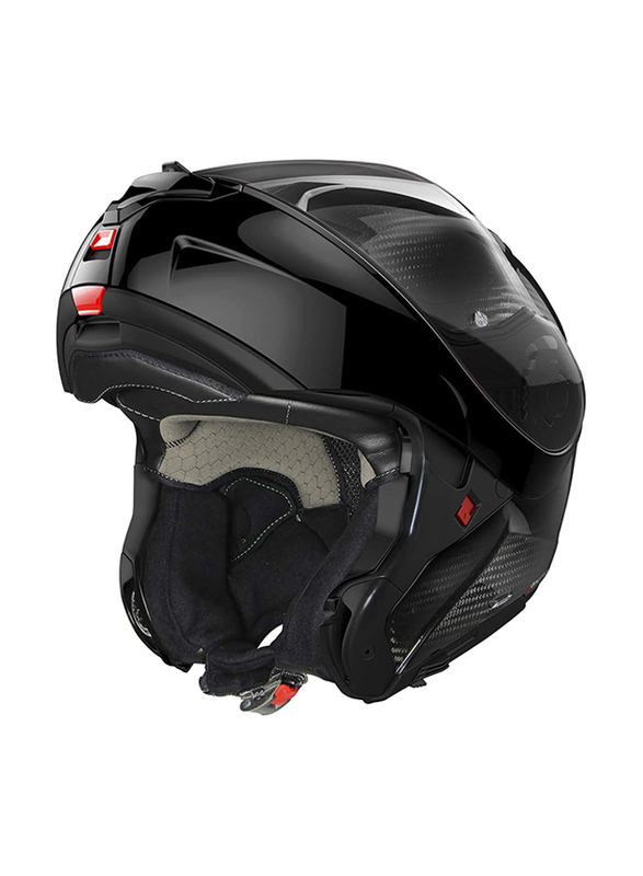 Nolan X-Lite X-1005 Ultra Carbon Dyad 002 Flat Flip-Up Motorcycle Helmet, Black, X-Large