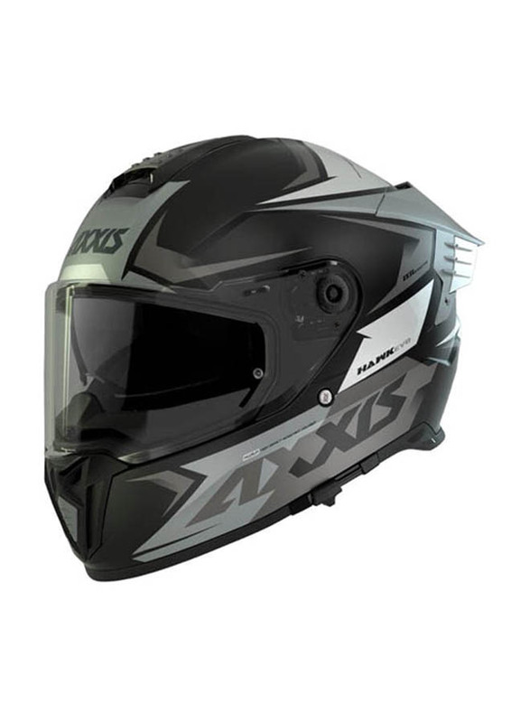 Axxis Hawk Sv Evo Ixil A2 Helmet, Large, Ff122, Matt Titanium