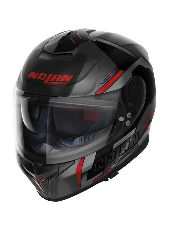 

Nolan Kosmos N-Com Flat Helmet, Medium, N80-8, Anthracite/Red