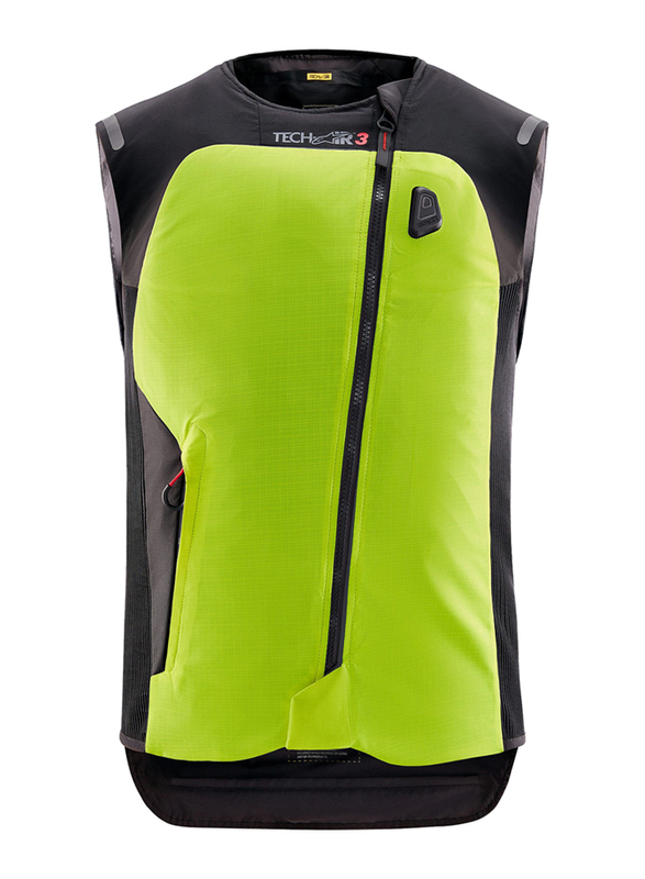 Alpinestars Tech-Air 3 System, Black/Yellow Fluo, Extra Large