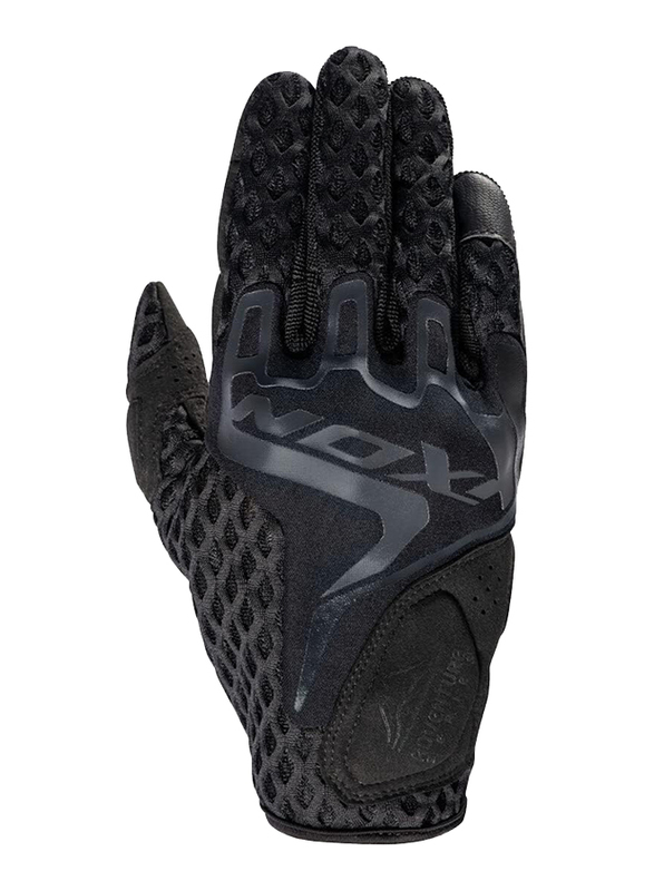 Ixon Dirt Air Summer Motorcycle Gloves, Small, 300101024-1001-S, Black