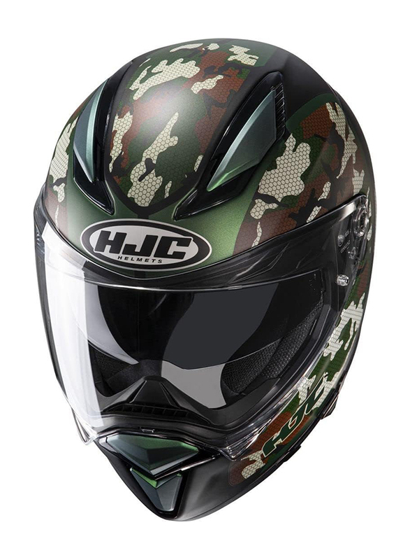 HJC F70 Katra MC4SF Helmet, Large, Multicolour