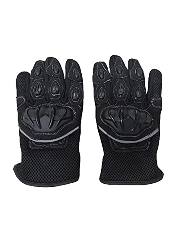 

Tuff Trading Corporation Men Gloves for Bike, Medium, Black